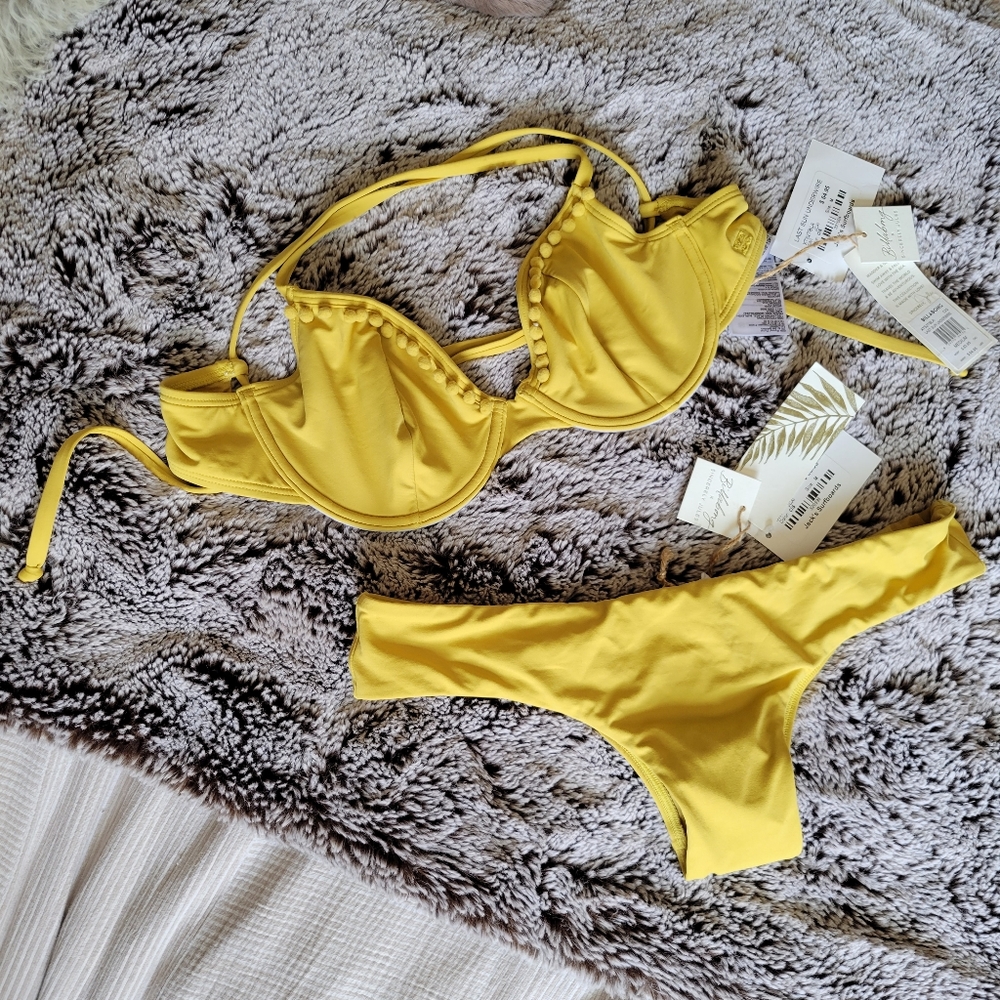 Billabong X Sincerly Jules Bathing Suit Top & Bottom